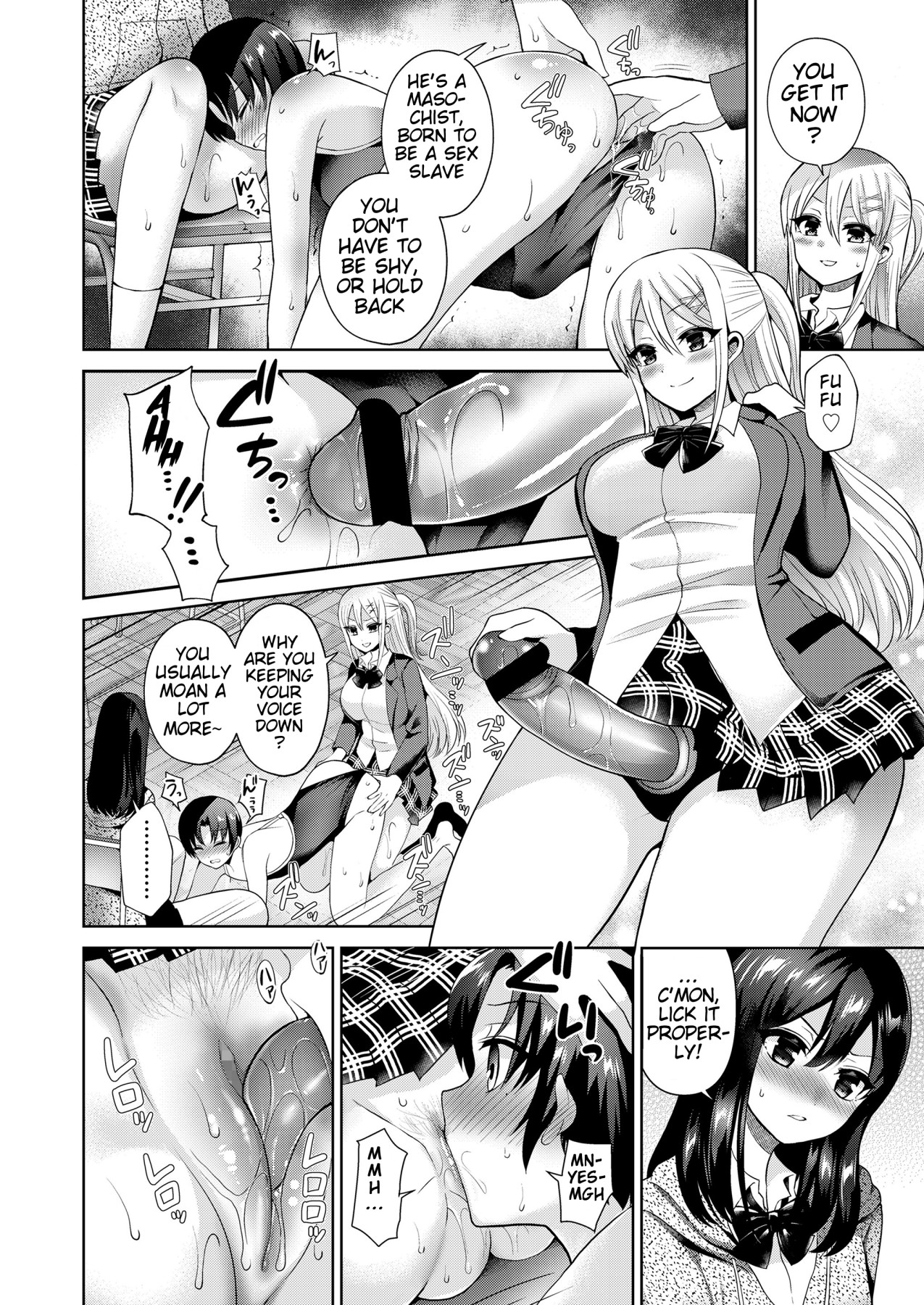 Hentai Manga Comic-The Schoolgirls' Prostitution Ring-Read-20